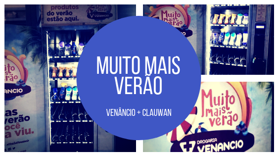 Vending Machine de protetor solar Clauwan