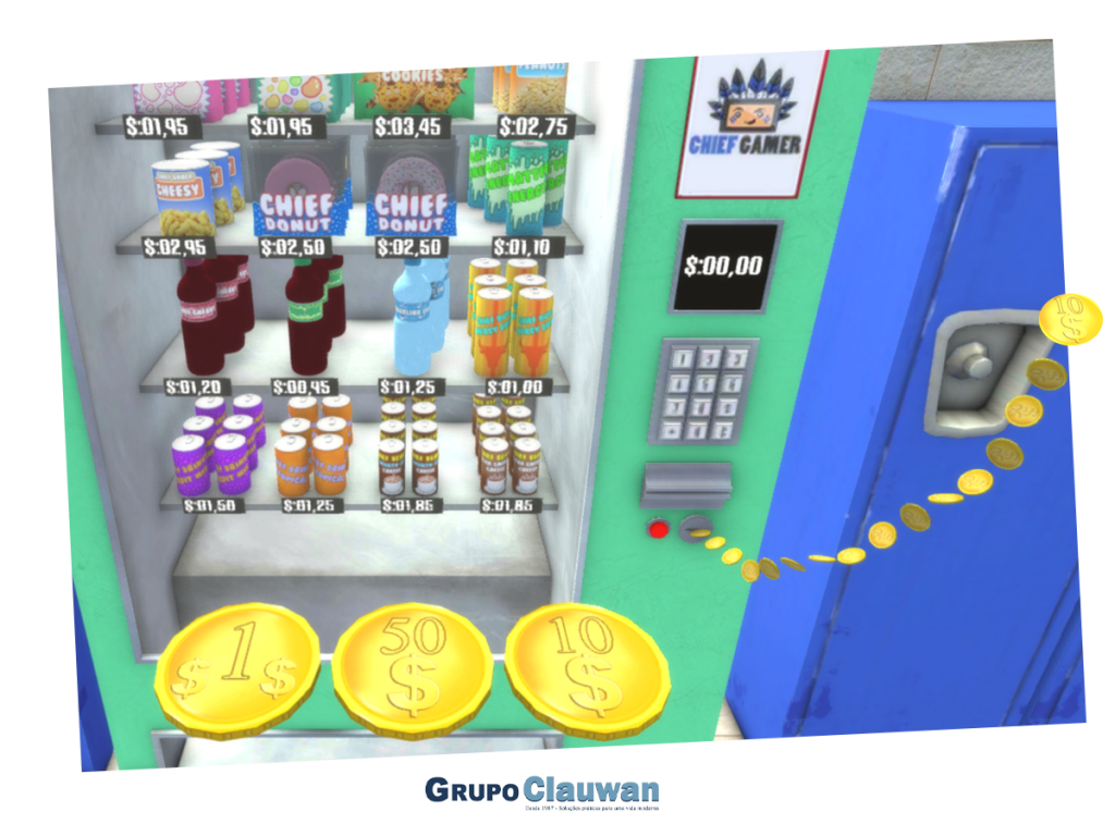 Conheça as opções de Vending Machine disponíveis!