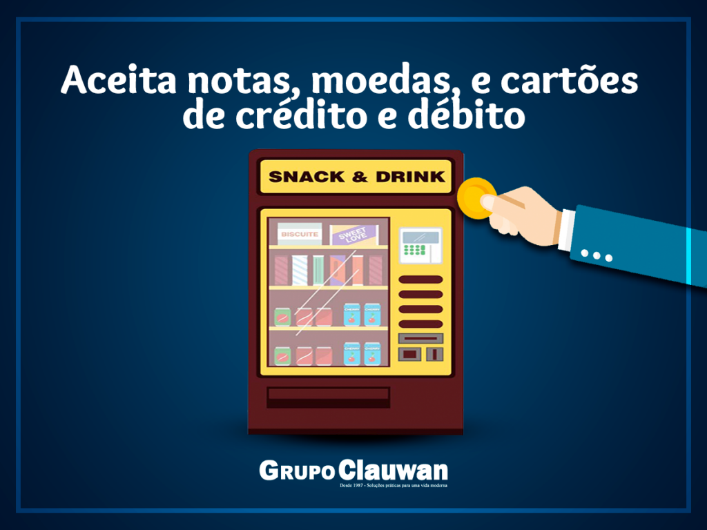 VENDING MACHINE COM CARTÃO