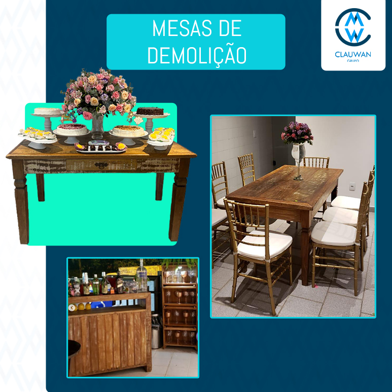 LOCAÇÃO MESAS DE DEMOLIÇÃO