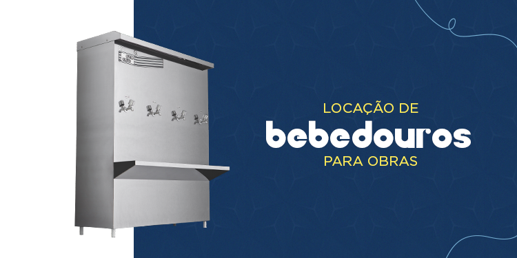 bebedouro industrial para obras