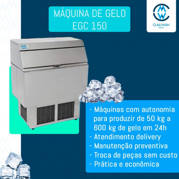 LOCAÇÃO MÁQUINA DE GELO EVERST