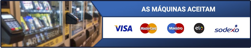 M�quinas aceitam cart�es