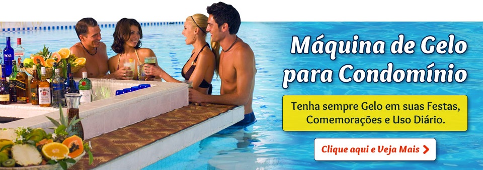 Loca��o de m�quinas de gelo para condom�nios